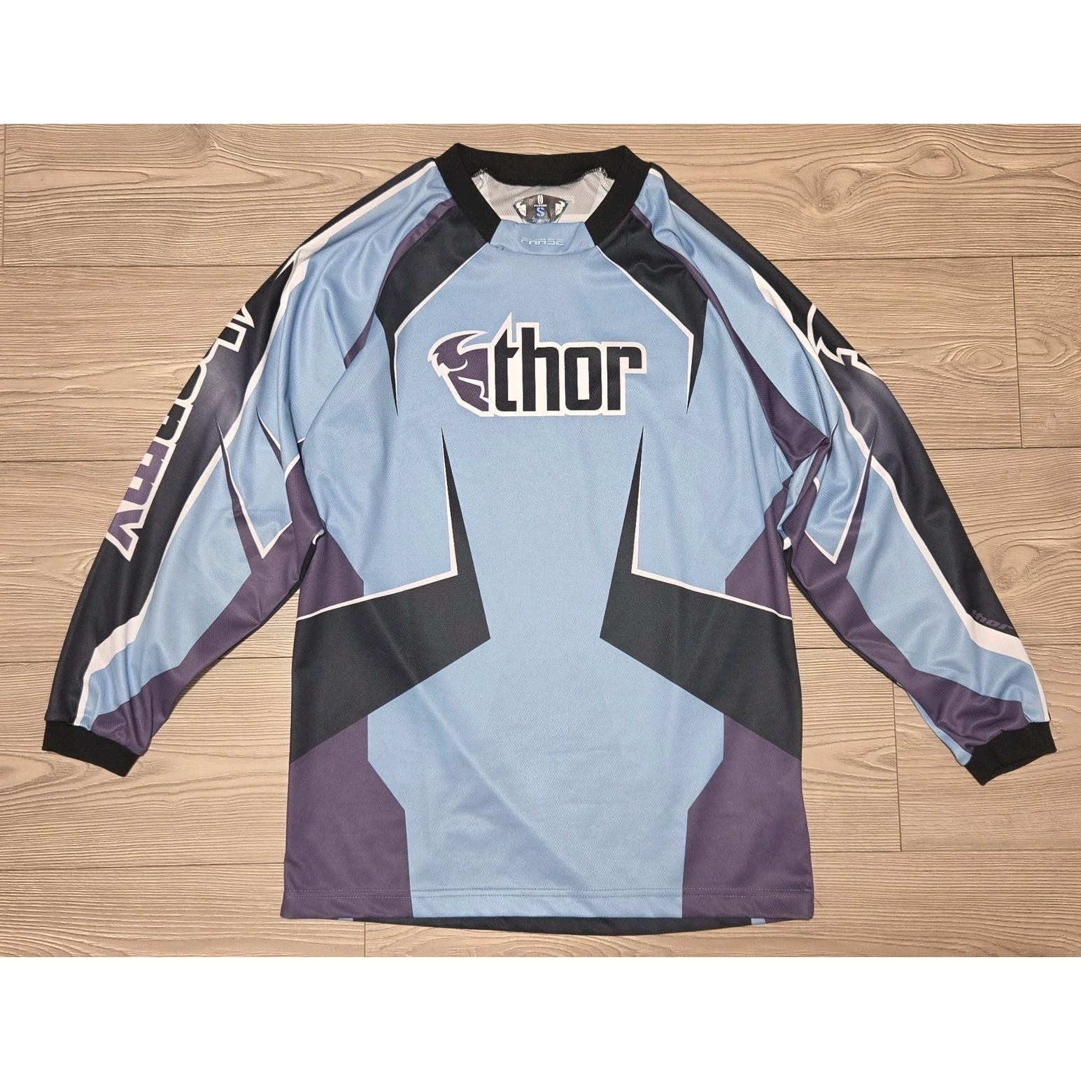 Thor "Phase" Jersey Shirt Women Size Small Motocross Dirt Bike Pullover Cycle
